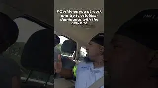 Gotta break him in early #shorts #comedy #funny #funnyvideo #funnyshorts #work #worklife #shortvideo