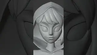 Sculpting Spider Gwen in Blender