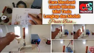 Cara Membuat Mini Tesla/Listrik Wireles#Mini#Tesla#Listrik#Wireles#Cara