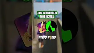 EL PODER INCREÍBLE de ESTA ARMA INFRAVALORADA en FREE FIRE 😨