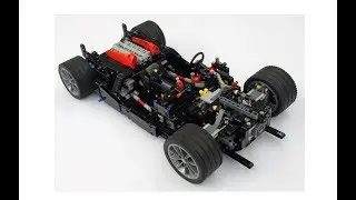 2020 Crowkillers Custom LEGO Technic COPIA Supercar Internals