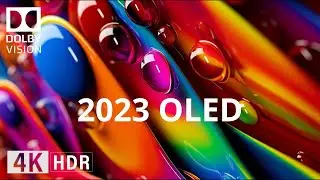 Oled Demo 2023, LIQUID COLORS (ABSTRACT), 4K HDR 60FPS Dolby Vision.