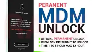 TECNO INFINIX ITEL MDM Remove Service online by Imei 🔥
