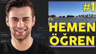 YAZI EKLEME VE ARKA PLAN NASIL YAPILIR (Premiere Pro Dersleri)