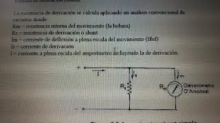 Diseño de un amperímetro a partir de un galvanómetro D' Arsonval