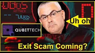 QubitTech - Exit Scam Coming? | Why Did They Merge To Qubittech.dev? | Fake DDOS Attack Explanation?