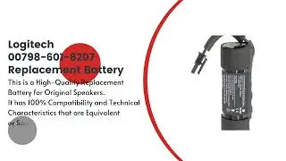 Replacement Battery for Logitech 00798-601-8207