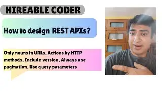 How to design REST APIs ? 