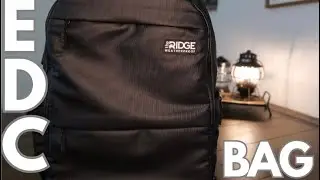 Best EDC Bag! | My Everyday Carry Backpack 2023 | Ridge The Commuter Weatherproof
