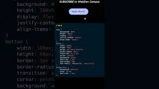 HTML CSS Button Animation on Hover | CSS Animation Project | Web Development Project