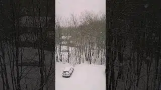 Snowflakes in slow motion l Canada 🇨🇦