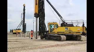 Precast concrete pile driving || Precast concrete pile installation || Precast pile