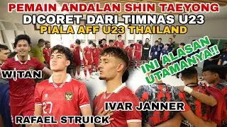 Ivar Janner, Rafael Struick dan Witan Sulaiman dicoret dari Skuad Timnas U23 Indonesia di AFF 2023