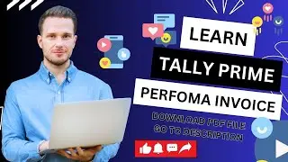 Proforma Invoice in Tally Prime || #How to create Proforma Invoice #tallyprime #invoice #tutorial