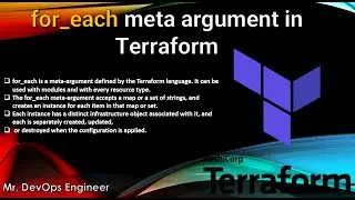 for_each meta argument in terraform | HandsOn Lab | Terraform explained - 09 | Learn Like a pro