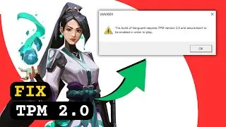How to Fix TPM 2.0 in Valorant | Valorant Tutorial