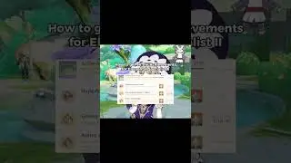 Genshin Impact elemental specialist II | hidden achievement || elemental achievement || AGXI GAMING