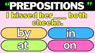 Tricky Prepositions That Even Natives Get Wrong || Part 58
