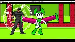 mugen Jenny CyberAkuma and The God Of Chuck Norris vs Peter Griffin and Bugs Bunny By Zobbes
