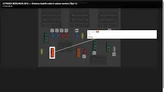 Fuse box location and diagram: citroen berlingo 2012 - Schema fusibili