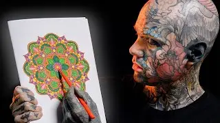 ASMR 2 HOURS OF COLORING WITH MARKERS - Relaxing, For sleep - ASMR No talking