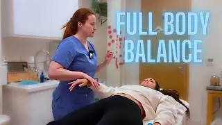ASMR Wheel Balancing Kinesiology 🌀 Full Body Muscle Testing & Relaxation