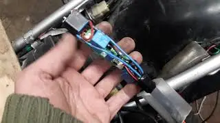 Самодельный скотоилер - смазчик цепи для Honda Transalp