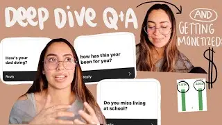 living at home again, becoming monetized, thoughts on 2020 + major updates on my dad (honest Q&A)