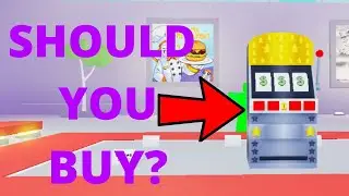 IS THE SLOT MACHINE WORTH IT? - ROBLOX MY RESTAURANT