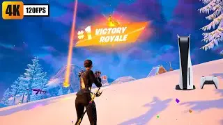 PS5 Fortnite Chapter 5 Season 1 Gameplay ( 4K 120FPS )