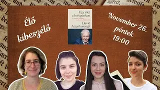 Egy élet a bolygónkon kibeszélő | BookTube könyvklub