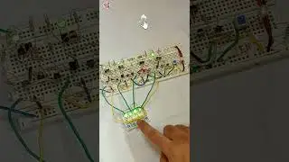 How to Make D-Flip-Flop using Transistors | Breadboard Projects |