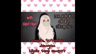 TUTORIAL NIQAB CIPUT NYAMAN 