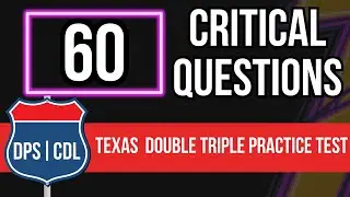 Texas DPS CDL Double Triple Practice Test 2026 (Commercial Driver's License Study Guide)