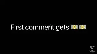 First to comment on this video gets $100