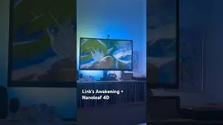 #zelda  Link’s Awkenkng intro slaps even harder when you combine it with #nanoleaf  🤩