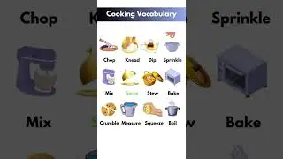 Cooking Vocabulary 