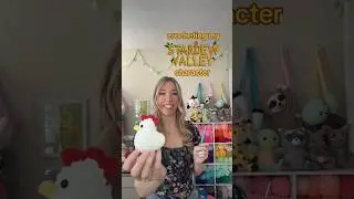 crocheting my stardew valley character 💛🐓 #crochet #stardewvalley