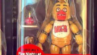 Fnaf funko фигурки Золотой Фредди Чика и Бонни с гитарой