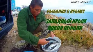 МОРСКАЯ РЫБАЛКА В КРЫМУ,ЛОВЛЯ КЕФАЛИ НА ЗАПАДЕ КРЫМА