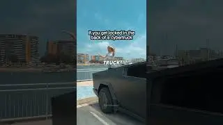 This is what happens if the Cybertruck gets caught in the rain!!