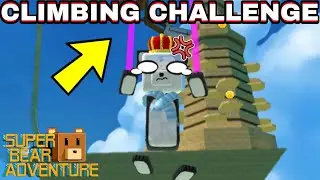 Super Bear Adventure BEATING The Climbing Challenge (Part 1)
