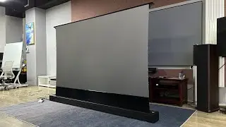 Watch my favorite cartoons on weekends with ALR floor rising screen