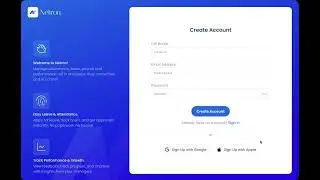 HRMS App UI/UX Design | Modern HR Management System Prototype in Figma