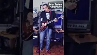Carlos Santana - The Sensitive Kind - First Guitar Solo Cover