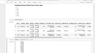 Boolean Indexing Single Conditions