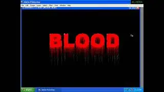 Adobe Photoshop RUST TEXT