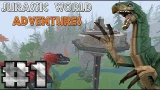 Exploring the Biosyn Valley - Minecraft Jurassic World Adventures | Ep1