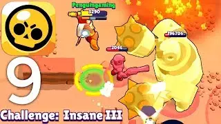 Brawl Stars - Boss Fight Insane Level 1 2 3 - Gameplay Walkthrough Part 9