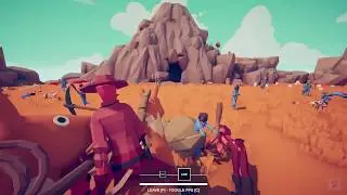 Totally Accurate Battle Simulator TABS Wild West Campaigns Walkthrough #22